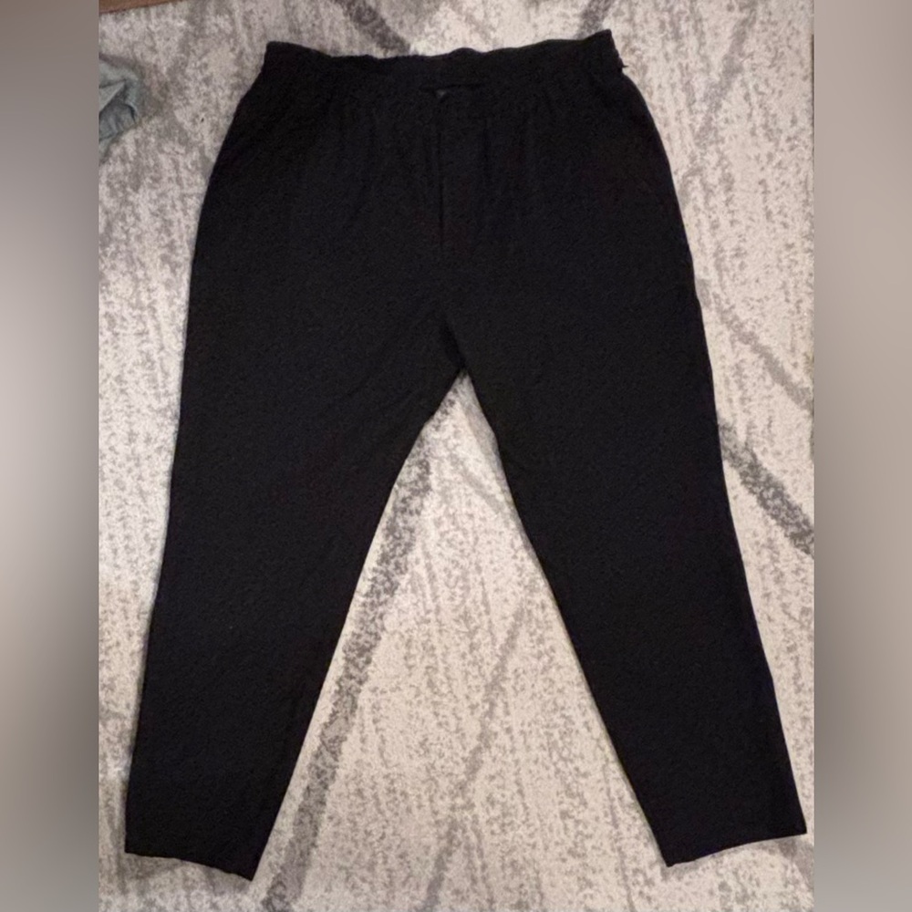 lululemon athletica Men’s Black Athleisure Pants